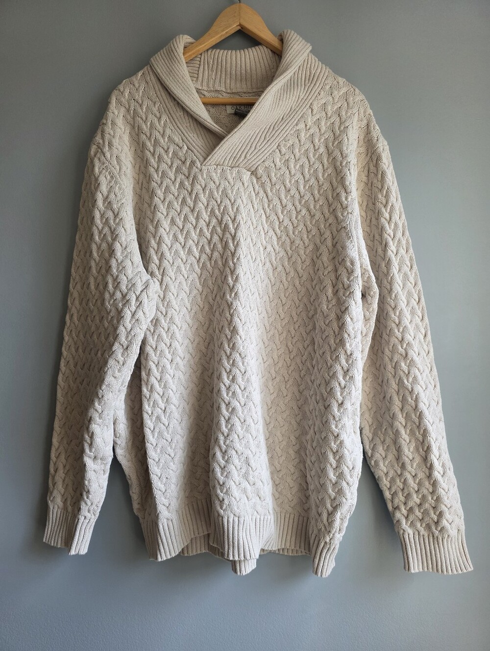 Men's Oak Hill Cable Knit Sweater Size 2XLT